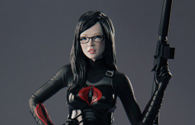 ArtStation - The Baroness - 3D Print Model