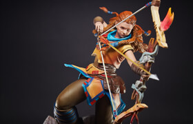 Aloy – Horizon Zero Dawn – 3D Print Model