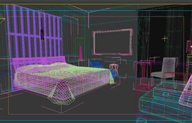 Video2brain - Ejemplo practico de 3D realista. Habitacion de hotel