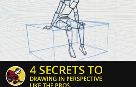 Skillshare - 4 Secrets to Drawing In Perspective Like the Pros by Leuben Lara