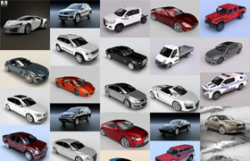 A Variety Of 3d Modern Cars For 3Ds Max And Project Manager Script - 3dmodel