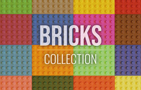 Bricks Collection by Deezl - blender model