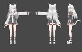 Izul VRChat model - BOOTH - 3dmodel