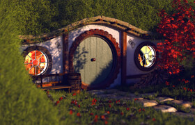 Hobbit Hole Sketchup - 3D Model