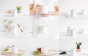 The Coffee Mug Mockups Bundle - by Gabriela Dantur - 平面素材