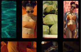 Tropic Colour - Split Screen Film Mattes V2