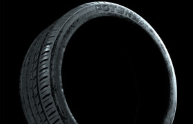 Gumroad - Realistic Tire Shader by Dizzy Viper for Octane - 材质
