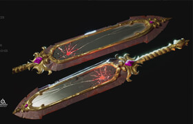 Levelup Digital - Creating a Stylized Sword - Sabrina Echouafni