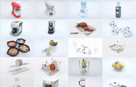 Lumion Kitchen - 3d Models