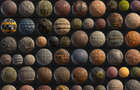 Material Marathon - 100 PBR Texture Sets