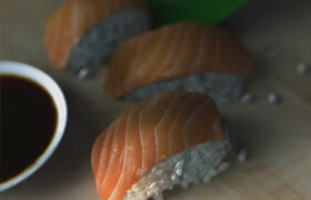 The Gnomon Workshop - Subsurfacing Sushi Procedural Fish and Rice, or Finally, a Use for Maya Wood