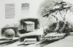 New Masters Academy - Introduction to Charcoal - Sheldon Borenstein