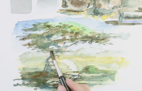 New Masters Academy - Introduction to Watercolours - Sheldon Borenstein