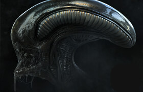 ZBrush - Giger & Beksinski tribute pack