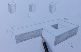 Udemy - How to Draw 101 DRAWING & SKETCHING in 3D Using Perspective