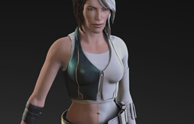 Digital Tutors - Texturing a Female Hero in ZBrush 4