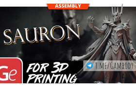 Sauron - The Lord of the Rings - 3dmodel
