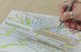 Domestika - Architectural Drawing - From Imagination to Conceptualization