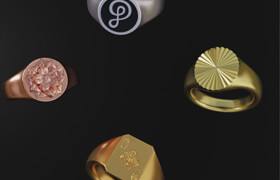 Skillshare - Blender - Be Your Own Jewelry Designer Signet Ring Modeling In 3d