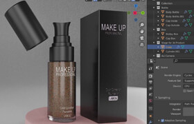Skillshare - Blender Tutorial  Creative 3D Product Visualization