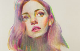 Skillshare - Chris Hong-Steps to Creating Vivid Portraits with Coloured Pencils
