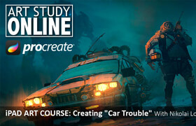 Art Study Online - Car Trouble with Nikolai Lockertsen