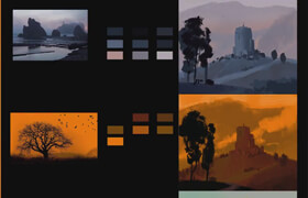 Gumroad - Foundation Patreon -  Painting in Color - Creating Color Thumbnails