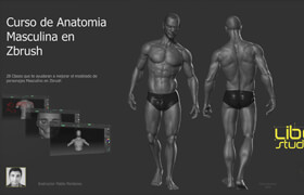 Libel Academy - Anatomía Masculina en ZBrush