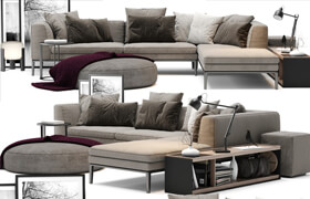 B & B Italia Michel Sofa