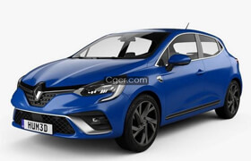 Renault Clio RS-Line hatchback 2019 3D model