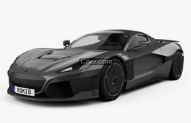 Rimac C Two 2020 3D Model