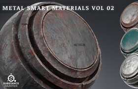 Artstation - Metal Smart Materials vol 02 - 材质