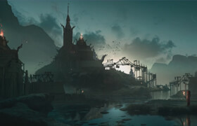 IAMAG - Julian Calle  Environment concept art techniques  for Film and Video Games