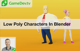 Udemy - Low Poly Characters - Blender Bitesize Course