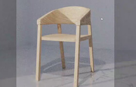 Skillshare - Blender 3D Easy Realistic Chair Scene