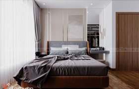 3D Interior Scene File 3dsmax Bedroom 169