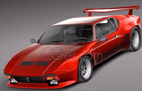 Squir - De Tomaso Pantera GTS 1971 - 1991 - 3D Model