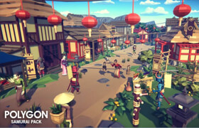 Syntystore - POLYGON - Samurai Pack