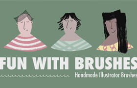 Skillshare - Di Ujdi, Illustrator & Art Explorer-Fun With Brushes Create Handmade Illustrator Brushes