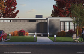 Skillshare - Learn Exterior Rendering with Vray 5 for Sketchup-Manish Paul Simon