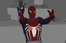 Udemy - Maya - Animação 3D do básico ao avançado com o Homem-Aranha