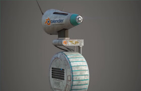 Udemy - Create Star War Robot With Blender And Substance Painter