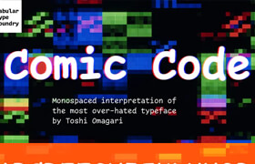 Comic Code by Tabular Type Foundry