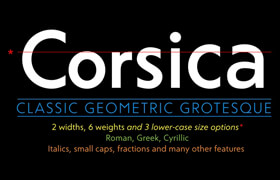 Corsica Superfamily - font