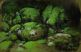 Ghibli Studio Brush - Keen Art - Video Tutorial