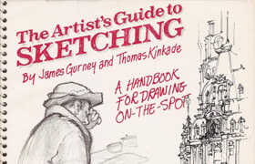 The artists guide to sketching by James gurney - book