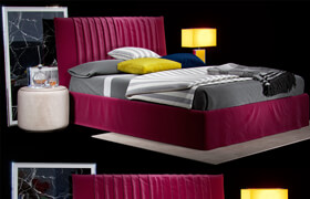 bed lovely big chic bolzan letti lbcm29