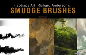 Artstation - Flaptraps Art Smudge Brushes - brush