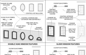 BalkanArchitect Revit Families Colonial Windows - 3dmodel