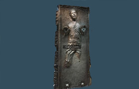 Sketchfab - Han Solo in Carbonite 3D Scan by 3D Scan Expert